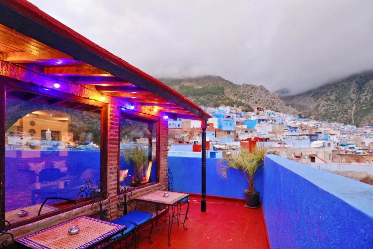 Aymane Rooftop Budget Panoramic Hotel Chefchaouen Exterior foto