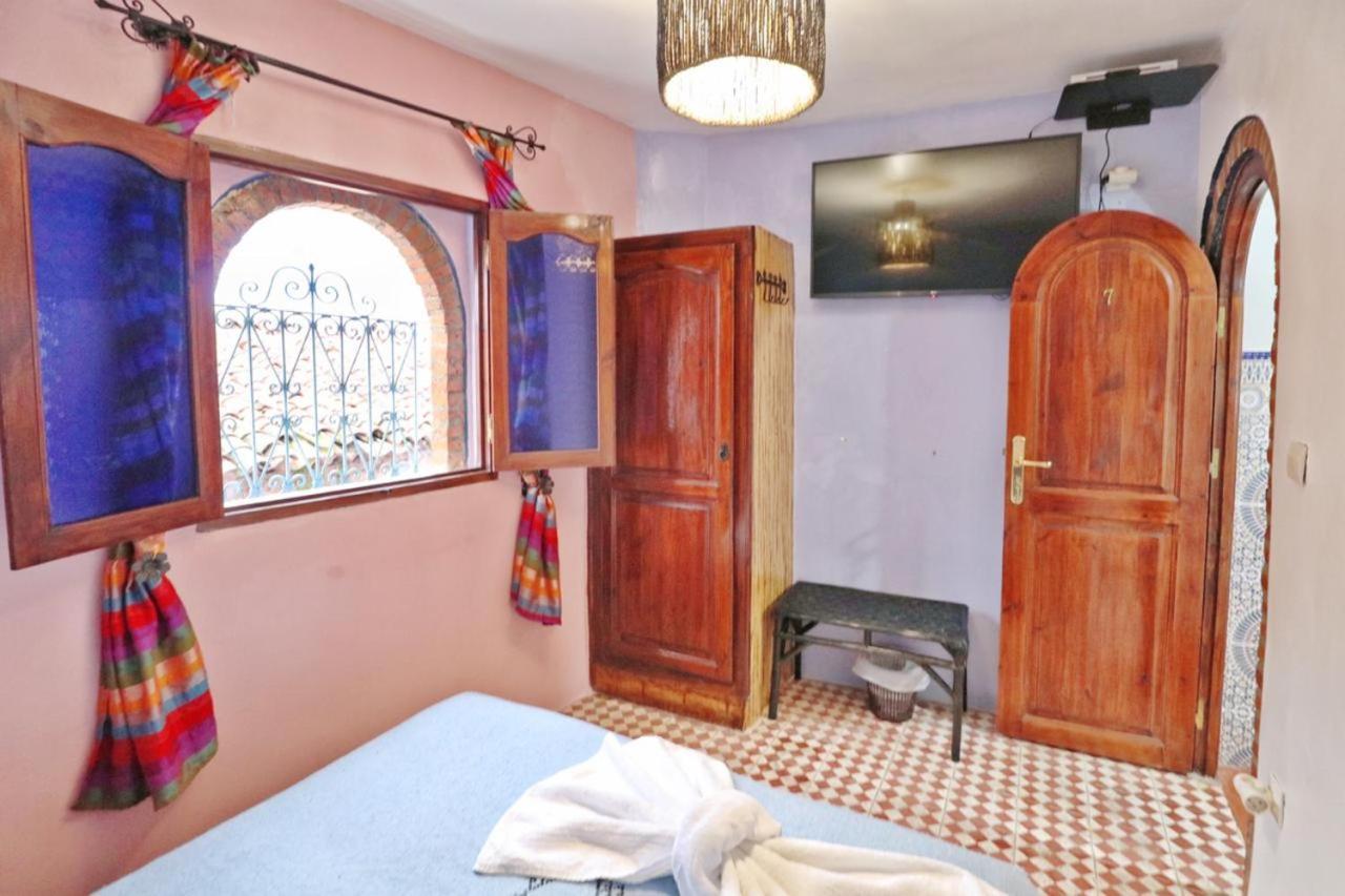 Aymane Rooftop Budget Panoramic Hotel Chefchaouen Exterior foto