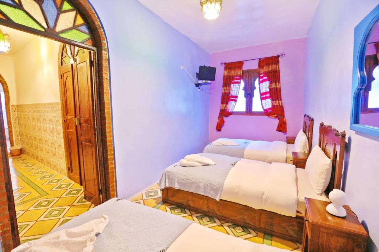 Aymane Rooftop Budget Panoramic Hotel Chefchaouen Exterior foto