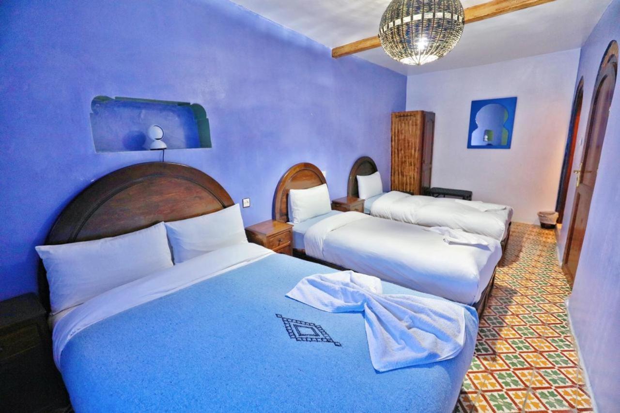 Aymane Rooftop Budget Panoramic Hotel Chefchaouen Exterior foto