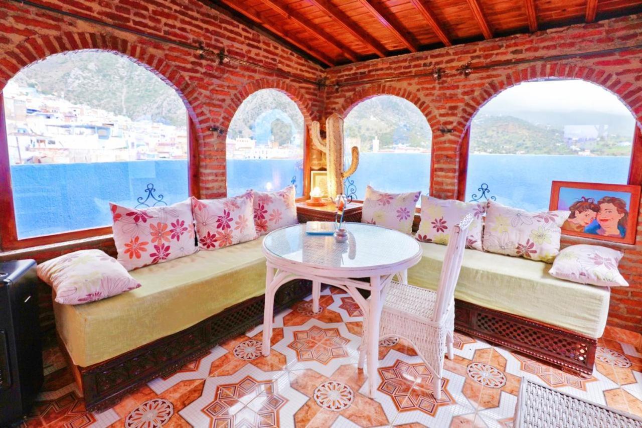 Aymane Rooftop Budget Panoramic Hotel Chefchaouen Exterior foto